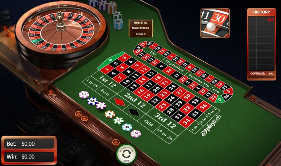 Juego de Ruleta Clásica